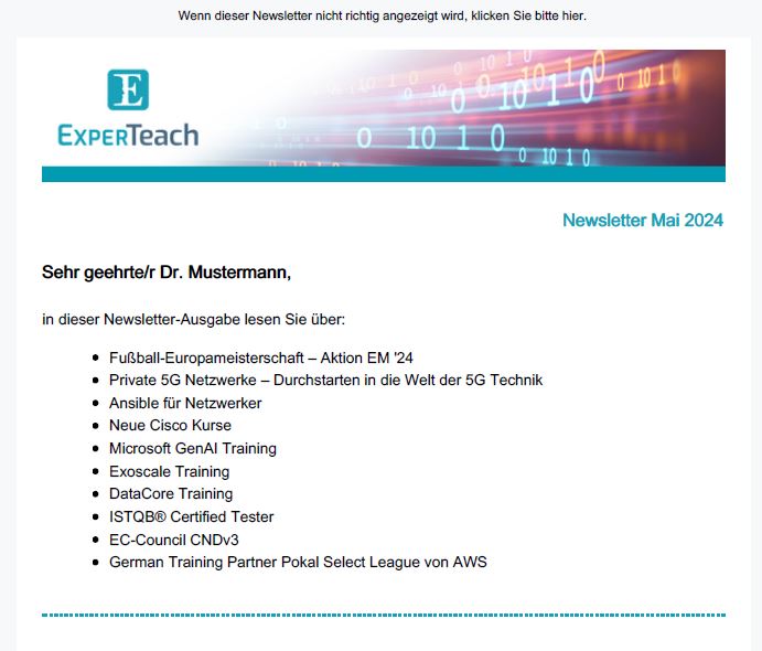 Newsletter Preview April 2024