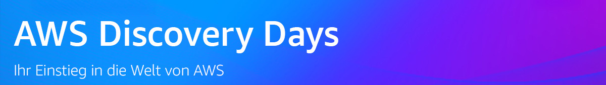 AWS Discovery Days Banner