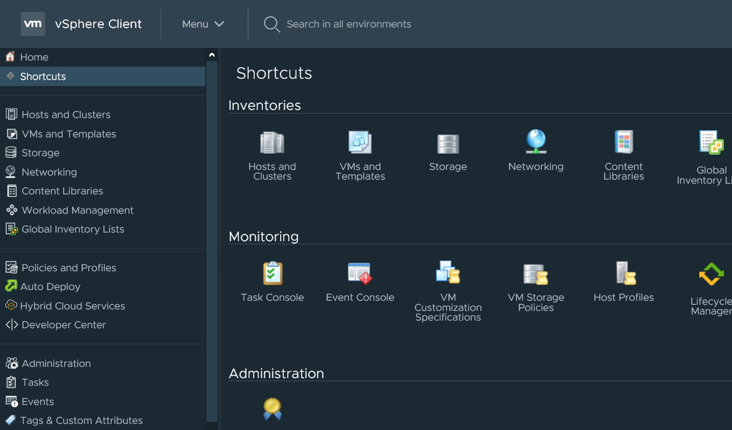 vmware vcenter