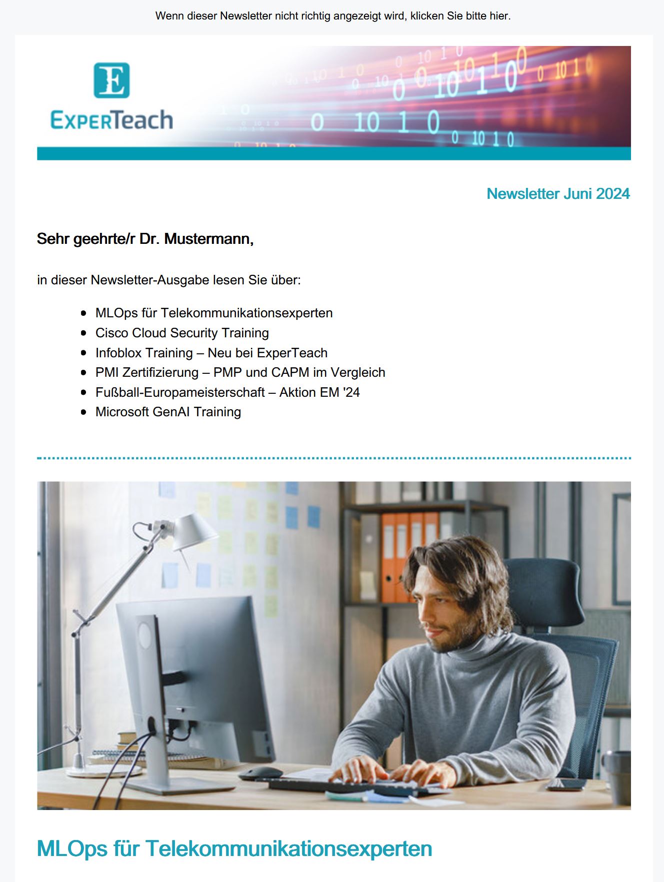 Newsletter Preview Juni 2024