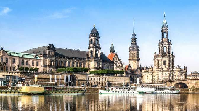 Panorama von Dresden