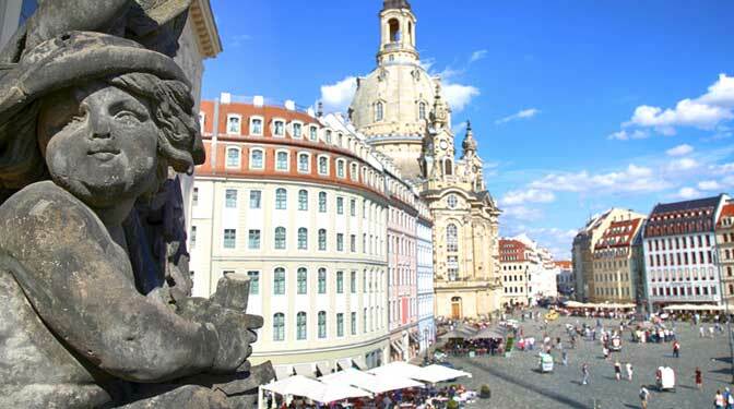 Frauenkirche (Our Lady's church) in Dresden