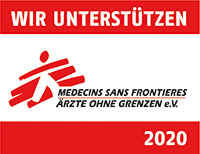 Ärzte ohne Grenzen Unterstützer Logo