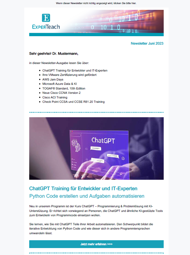Newsletter Juni 23 als PDF öffnen