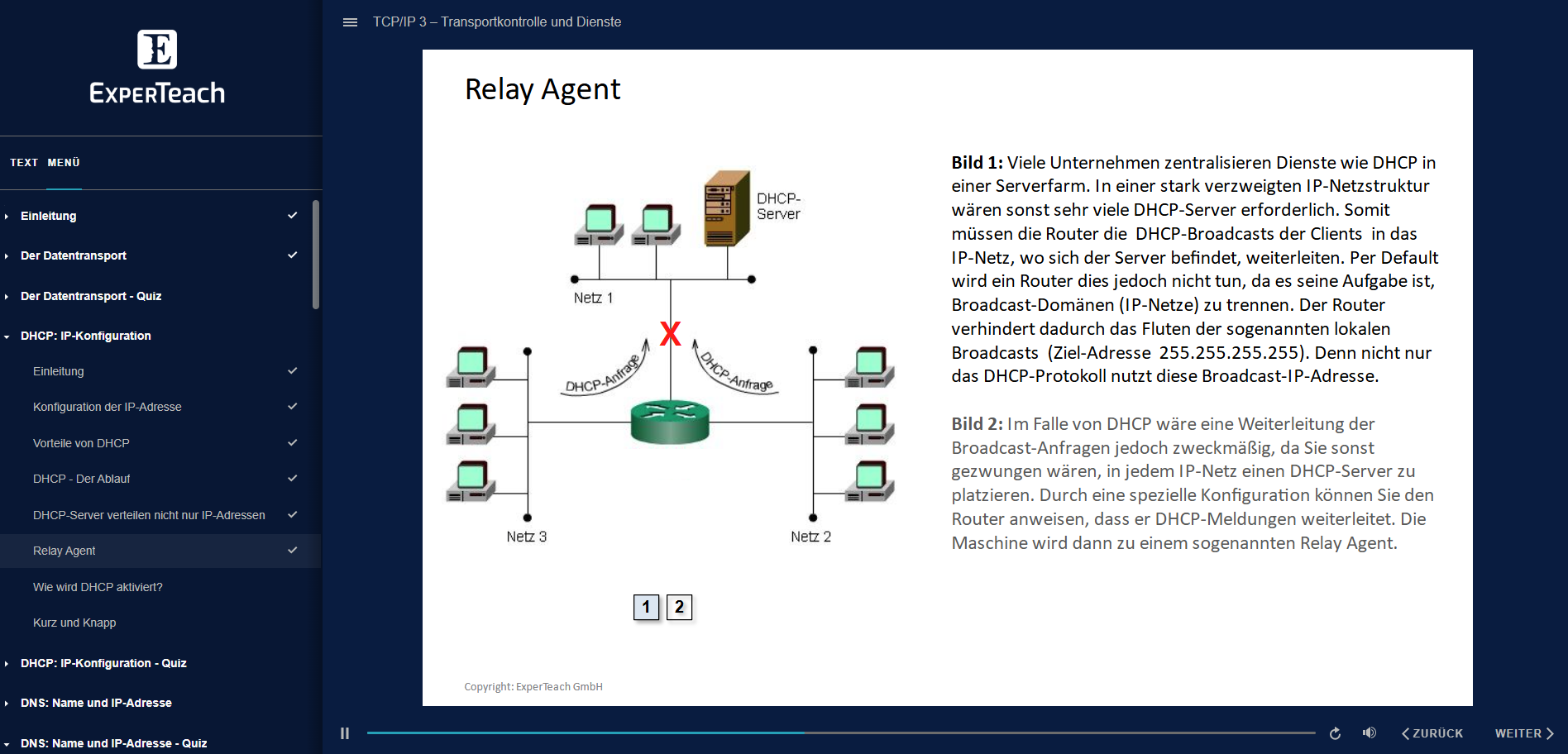E-Learning Ansicht TCP/IP3