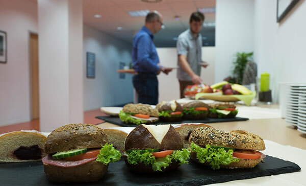 Catering im Schulungsraum Hamburg